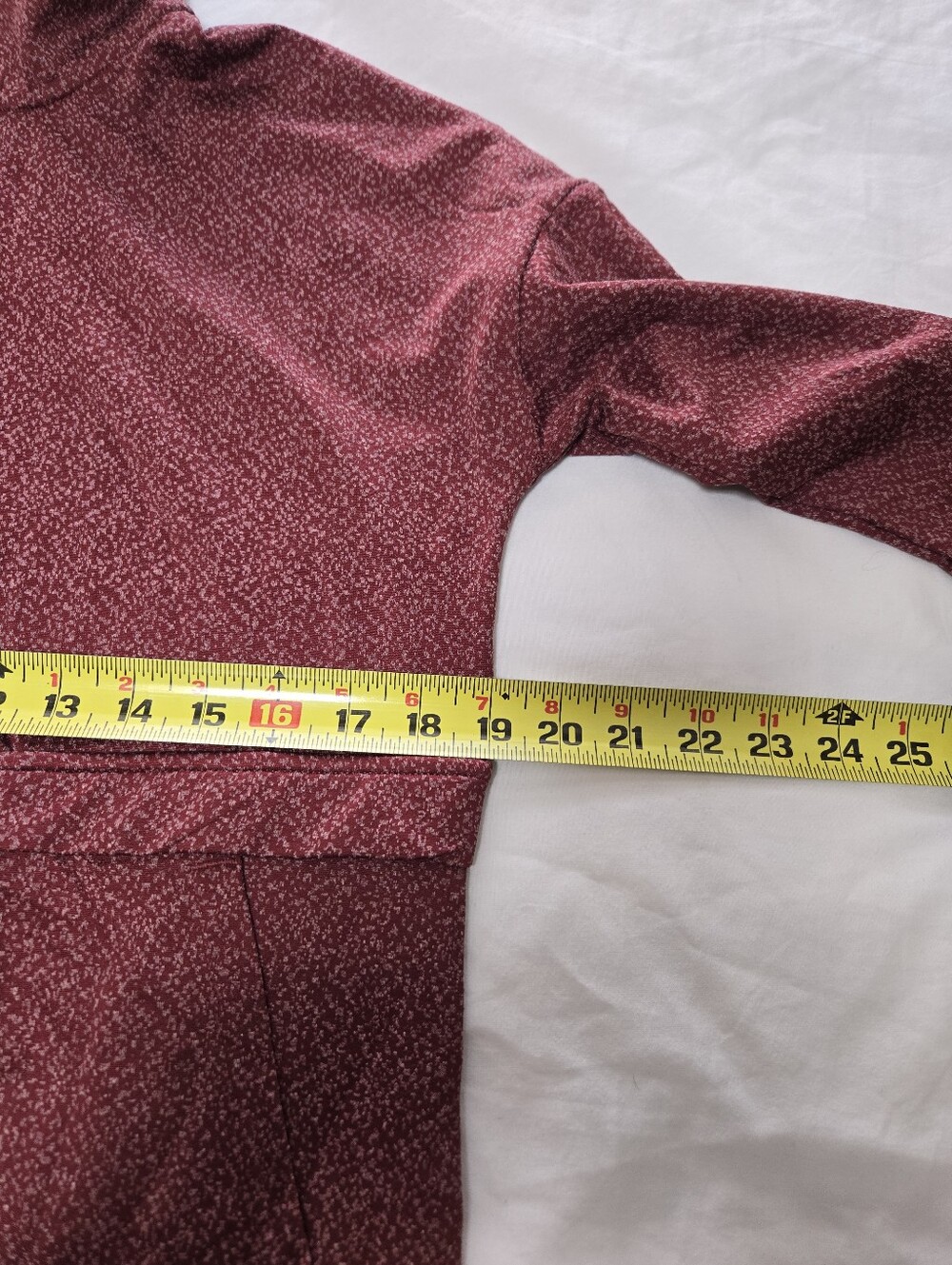 Mondetta Women’s Quarter Zip Pullover Top Small Fleece Burgundy Activewear NWT - Picture 11 of 11